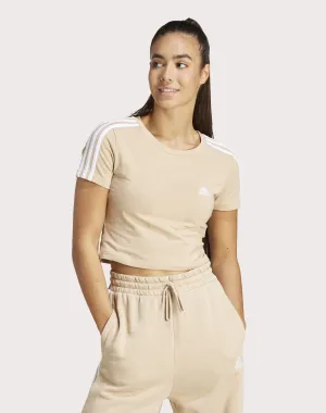 Adidas Essentials 3-Stripes Baby Cropped Tee