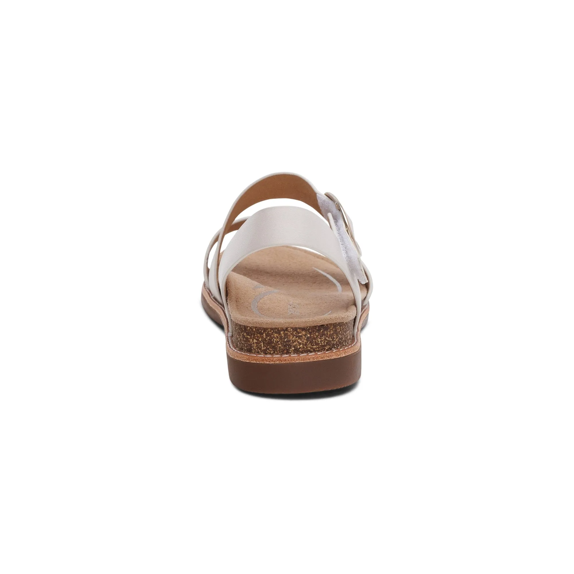 AETREX TAMARA ASYMMETRICAL QUARTER STRAP SANDAL