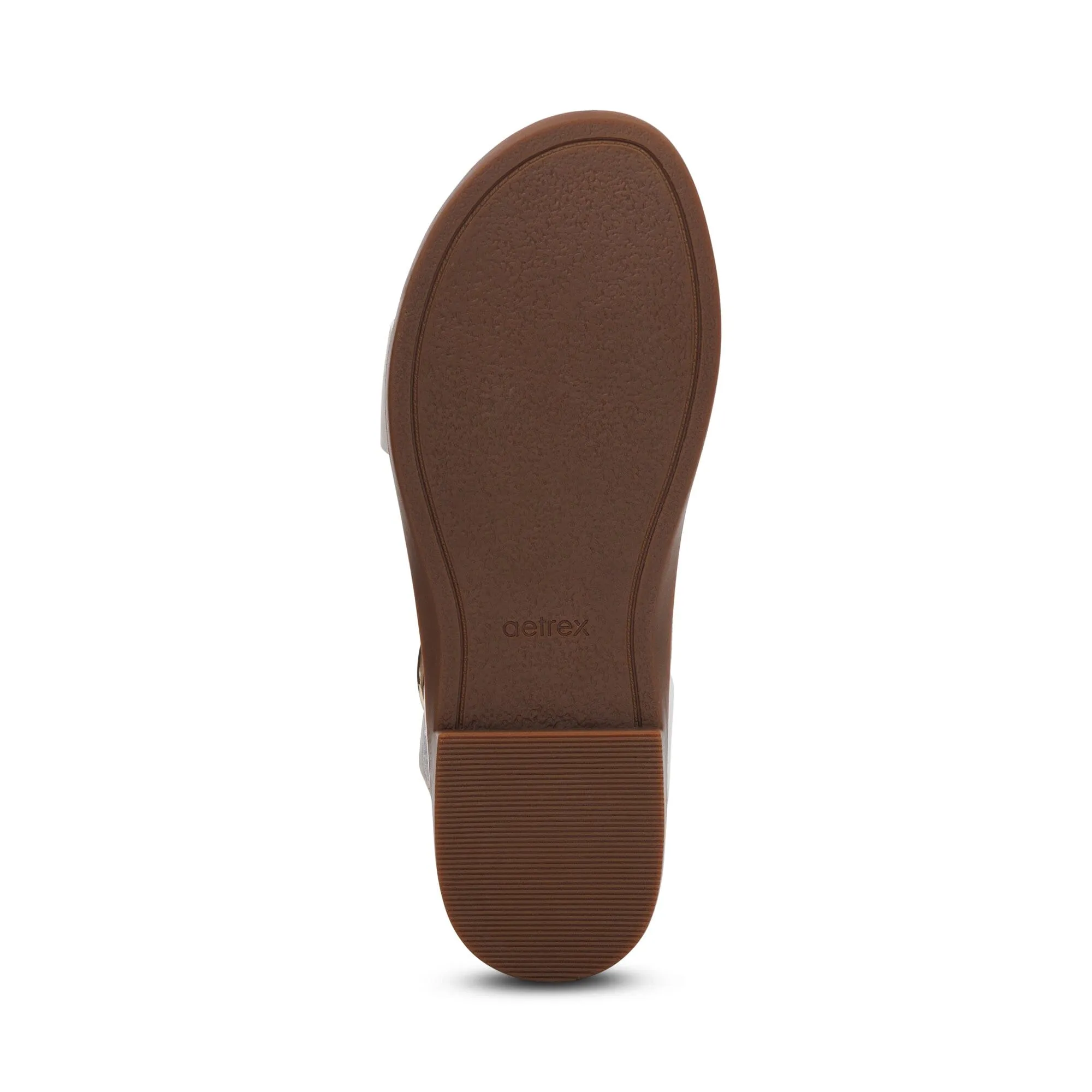 AETREX TAMARA ASYMMETRICAL QUARTER STRAP SANDAL