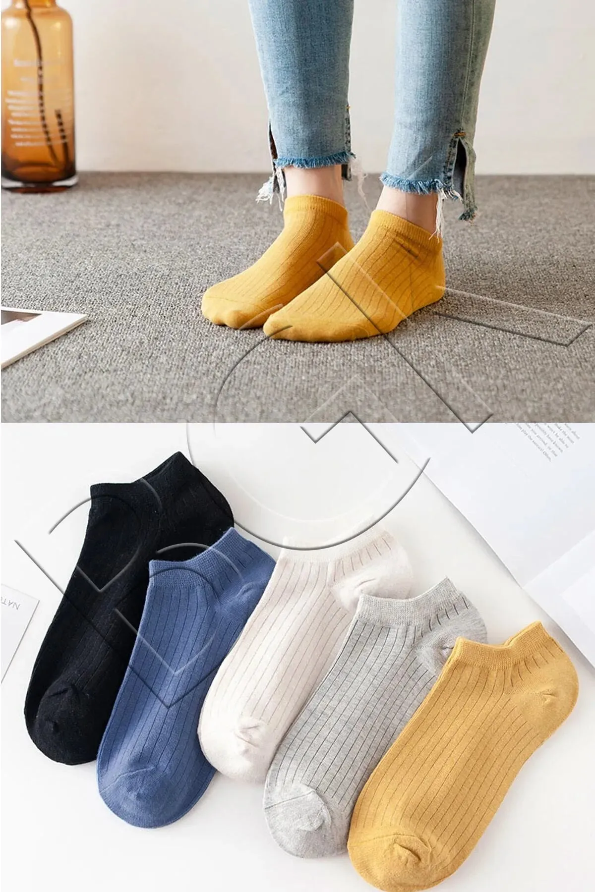 BGK Men's 5 Pairs Summer Colorful Socks