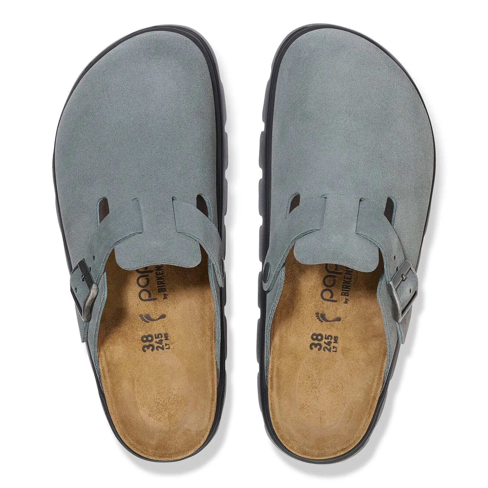 BIRKENSTOCK BOSTON CHUNKY SUEDE WOMEN'S