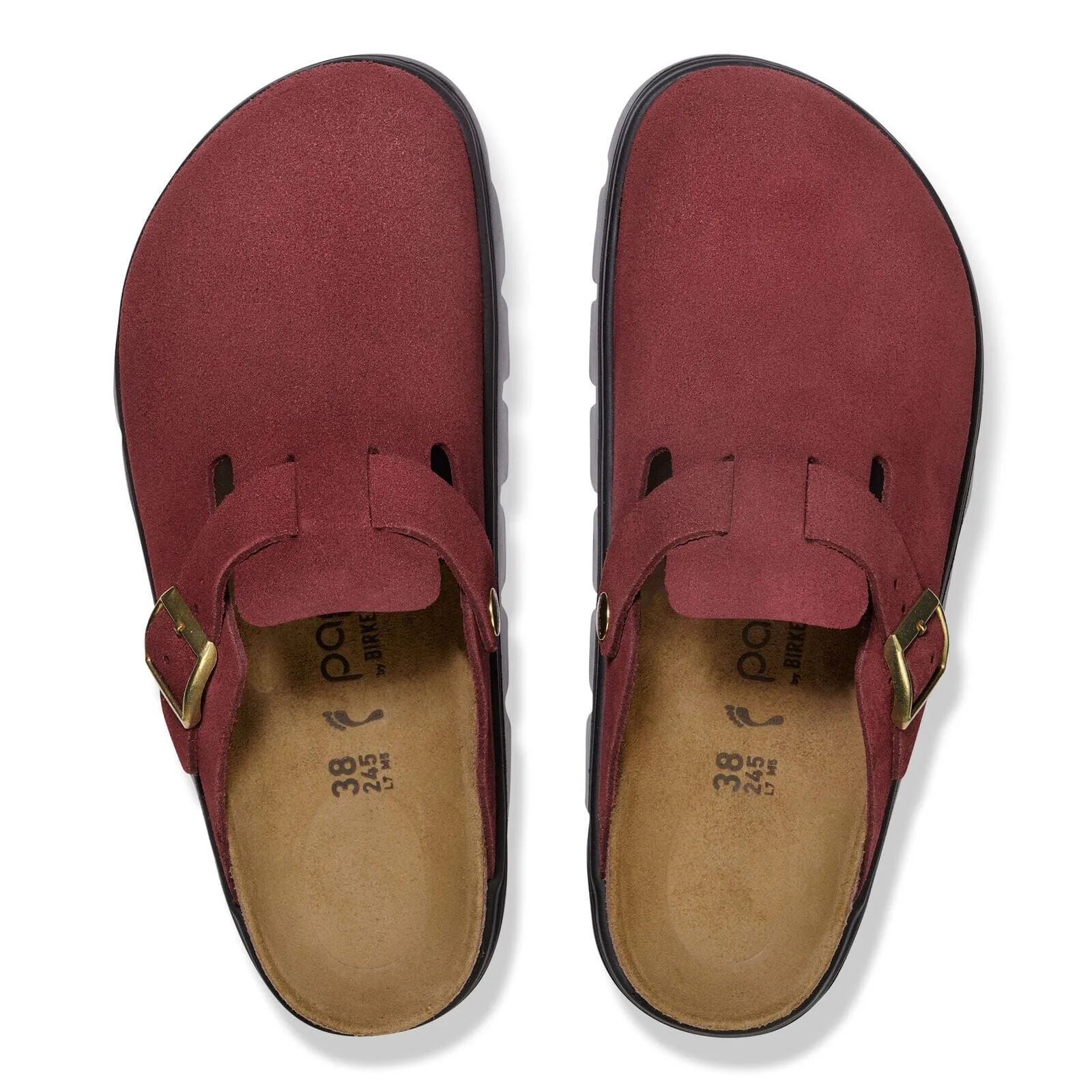 BIRKENSTOCK BOSTON CHUNKY SUEDE WOMEN'S