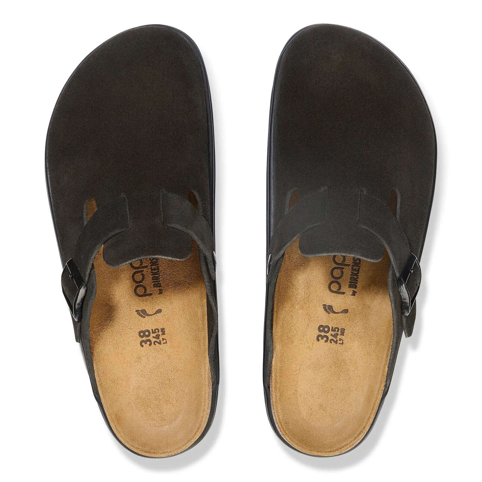 BIRKENSTOCK BOSTON CHUNKY SUEDE WOMEN'S