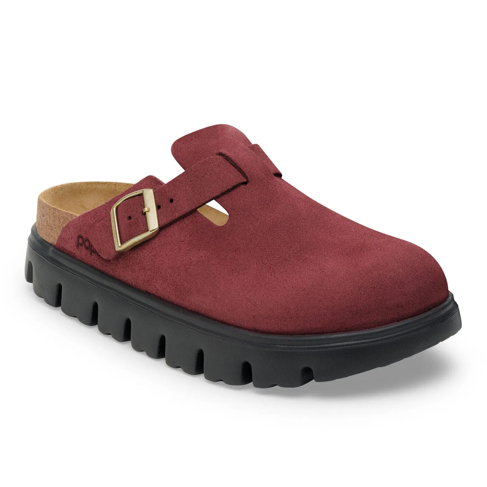 BIRKENSTOCK BOSTON CHUNKY SUEDE WOMEN'S