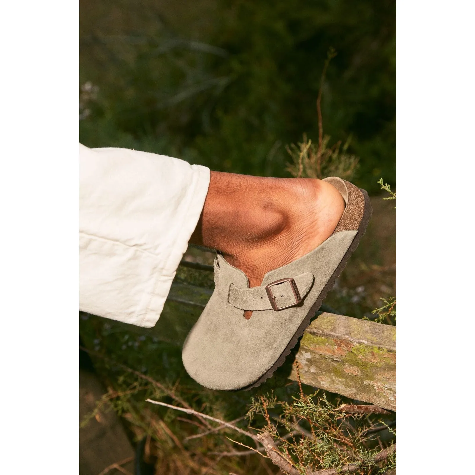 BIRKENSTOCK BOSTON SOFT FOOTBED SUEDE LEATHER UNISEX