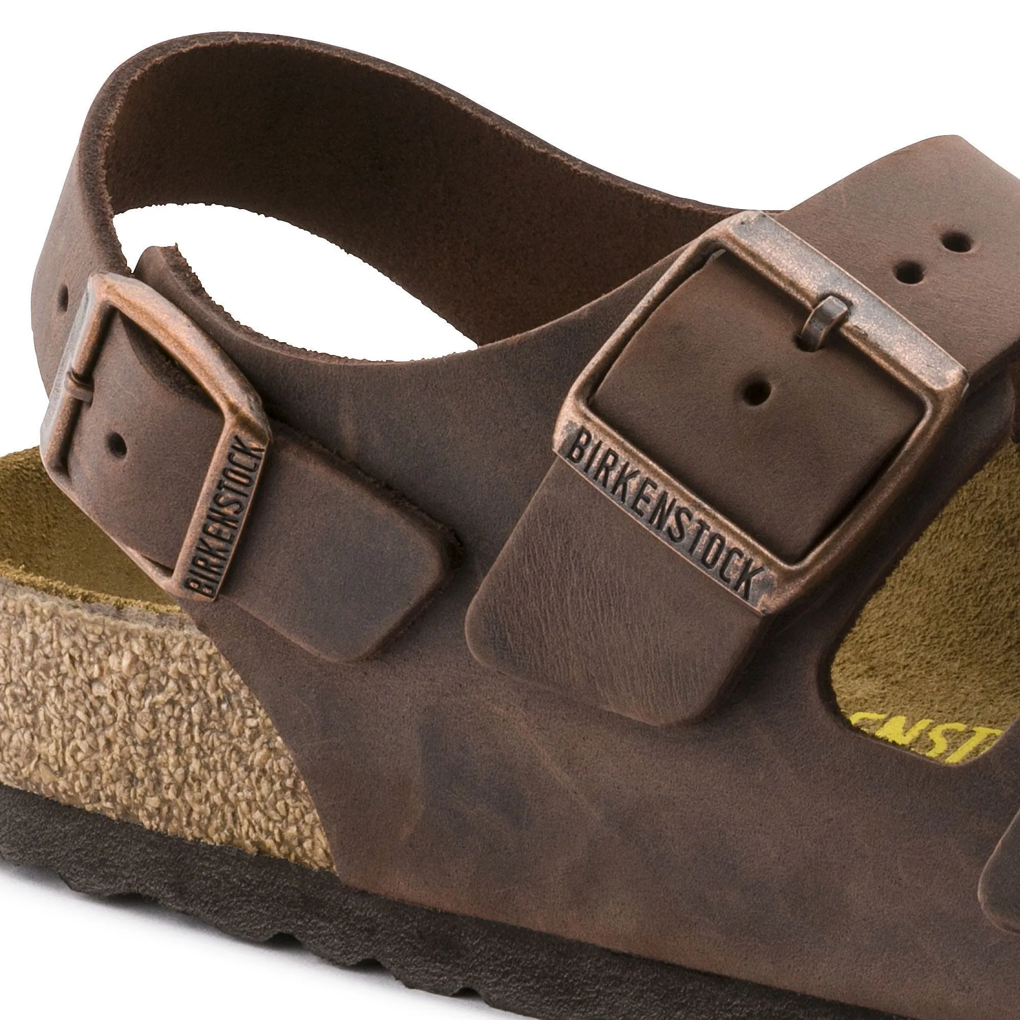BIRKENSTOCK MILANO HABANA OILED LEATHER UNISEX