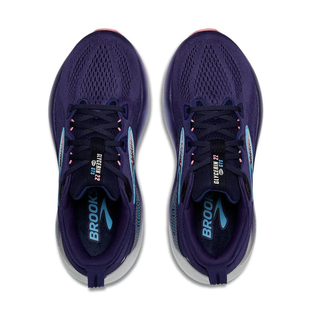 BROOKS GLYCERIN GTS 22 WOMEN'S MEDIUM AND WIDE