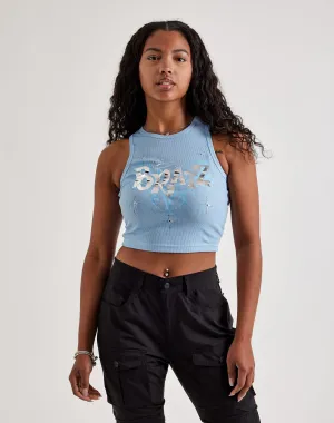 Central Mills Bratz Chrome Logo Tank Top