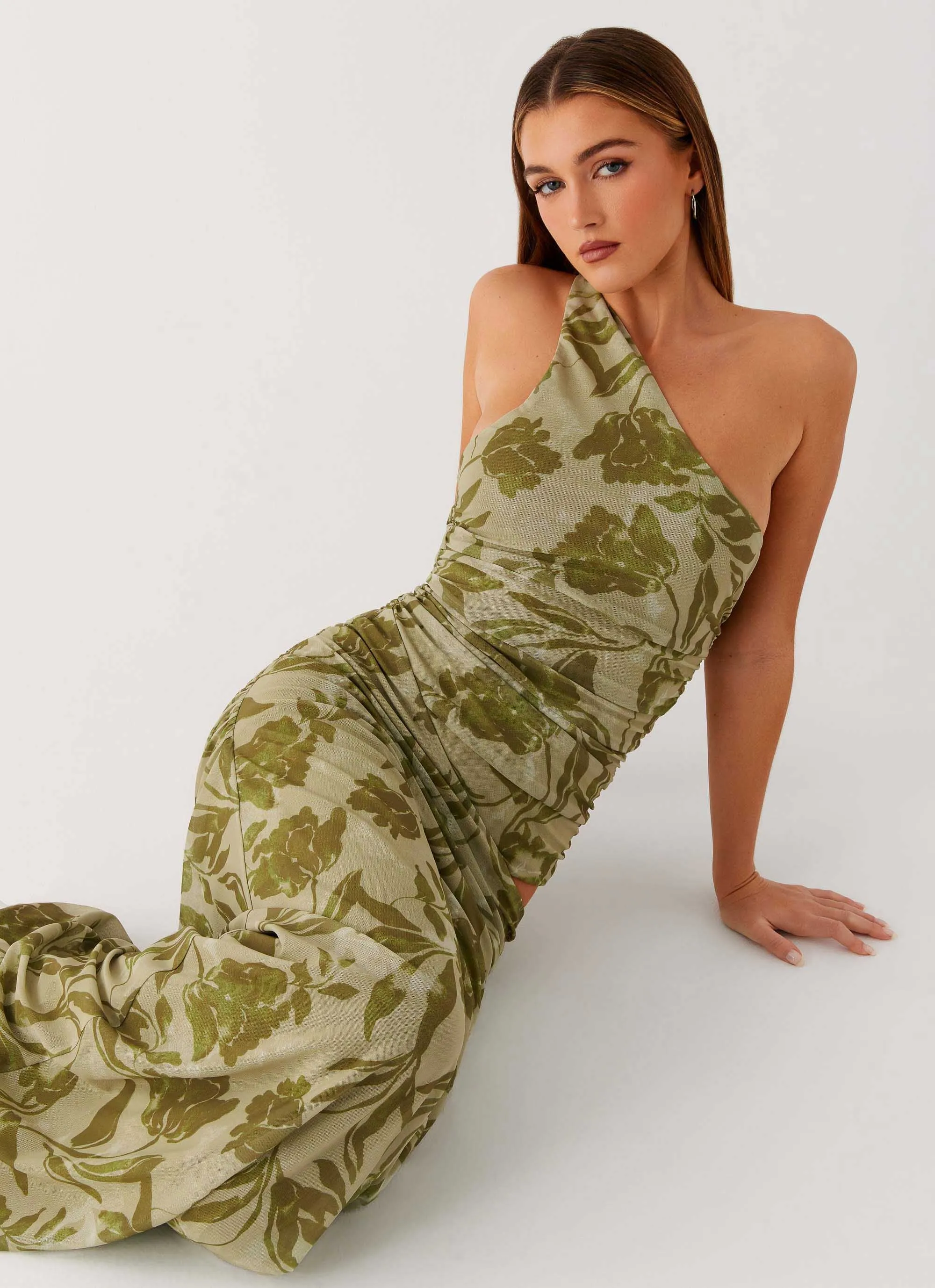Georgiana Maxi Dress - Jade Fern