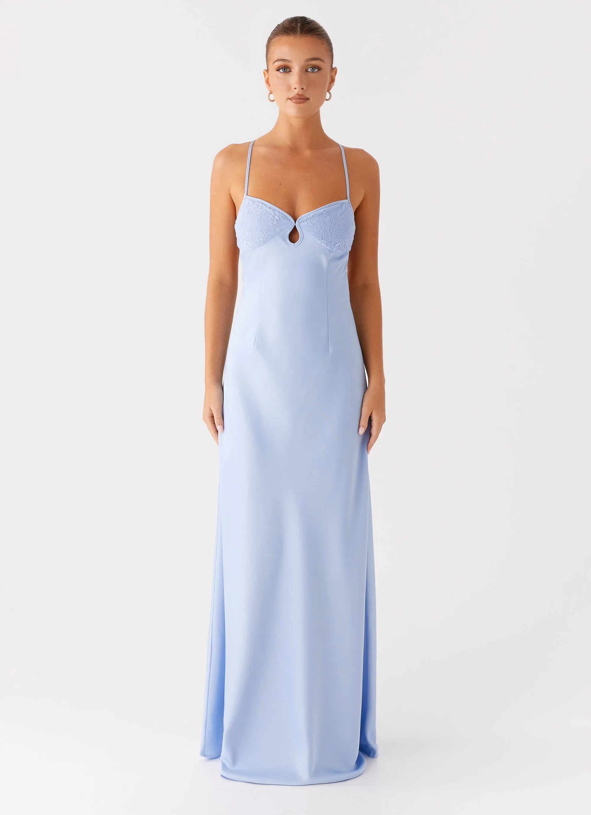 Joanie Maxi Dress - Blue