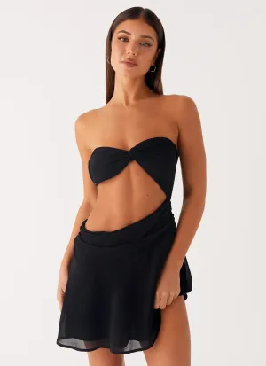 Marbella Mini Dress - Black