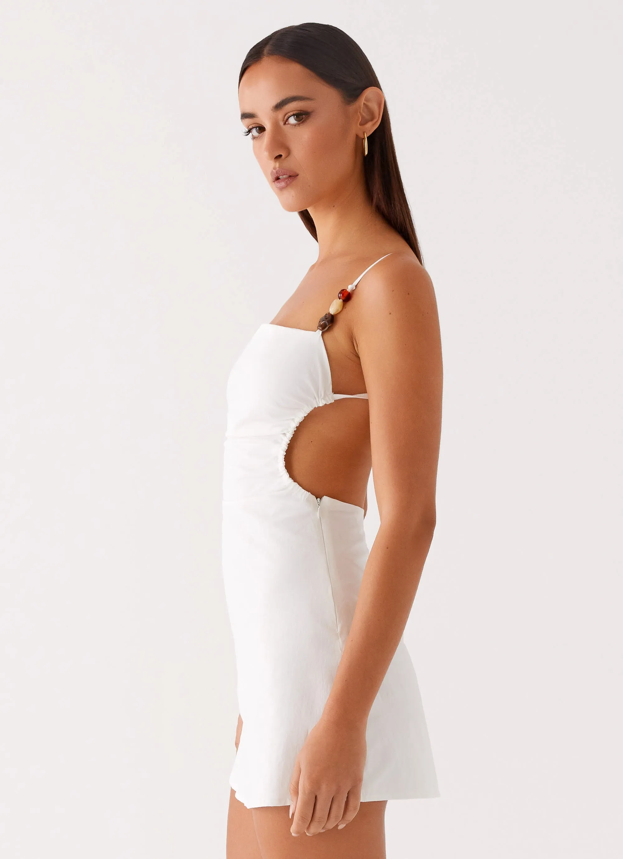 Marlon Mini Dress - White