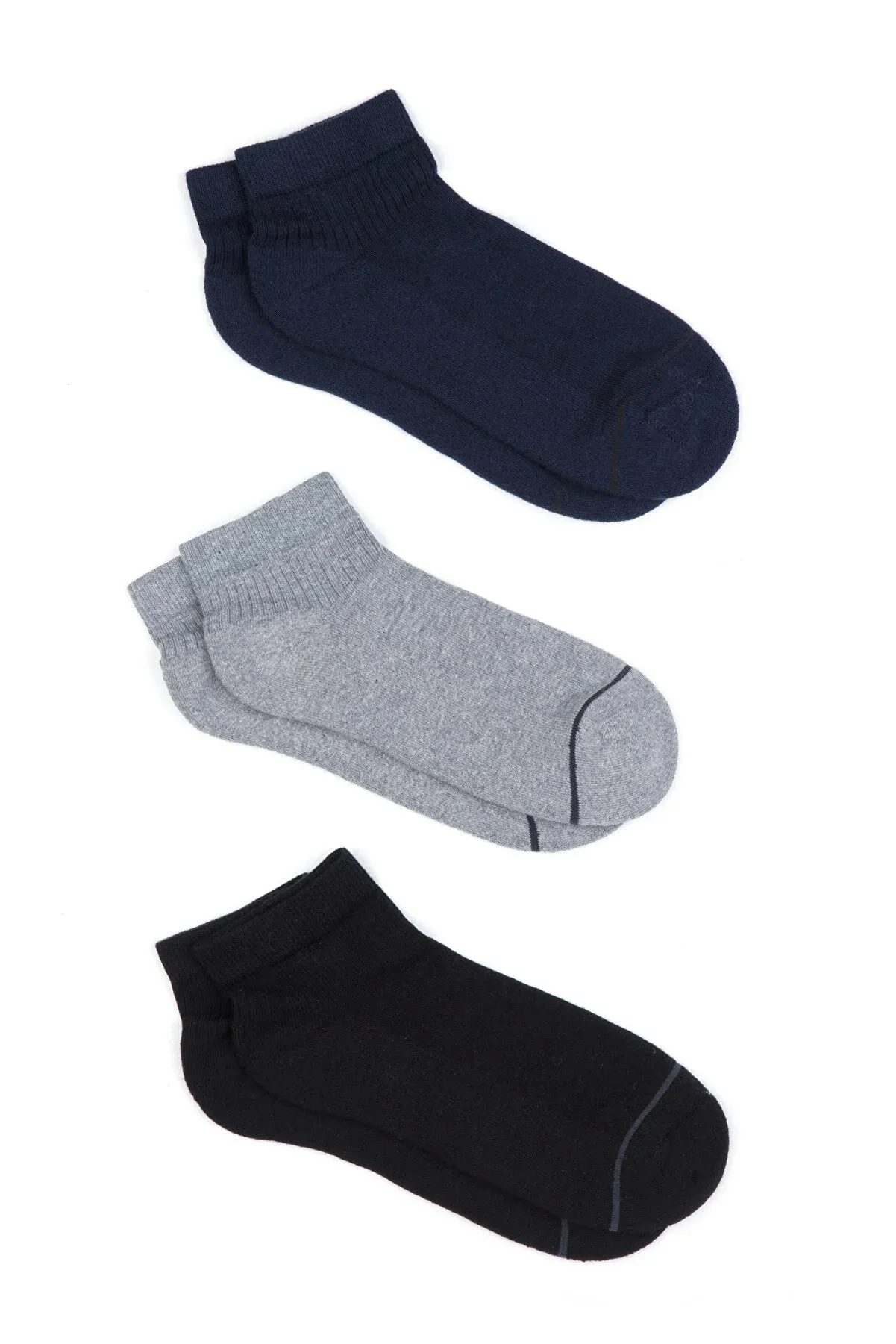 Mavi Men's 3-Piece Booties Socks