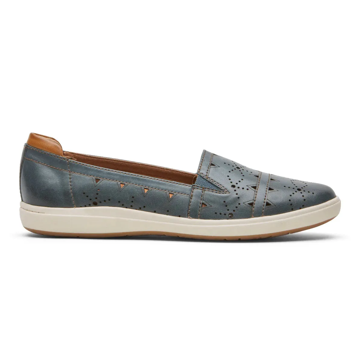 ROCKPORT COBB HILL BAILEE SLIP ON MEDIUM AND WIDE - FINAL SALE!