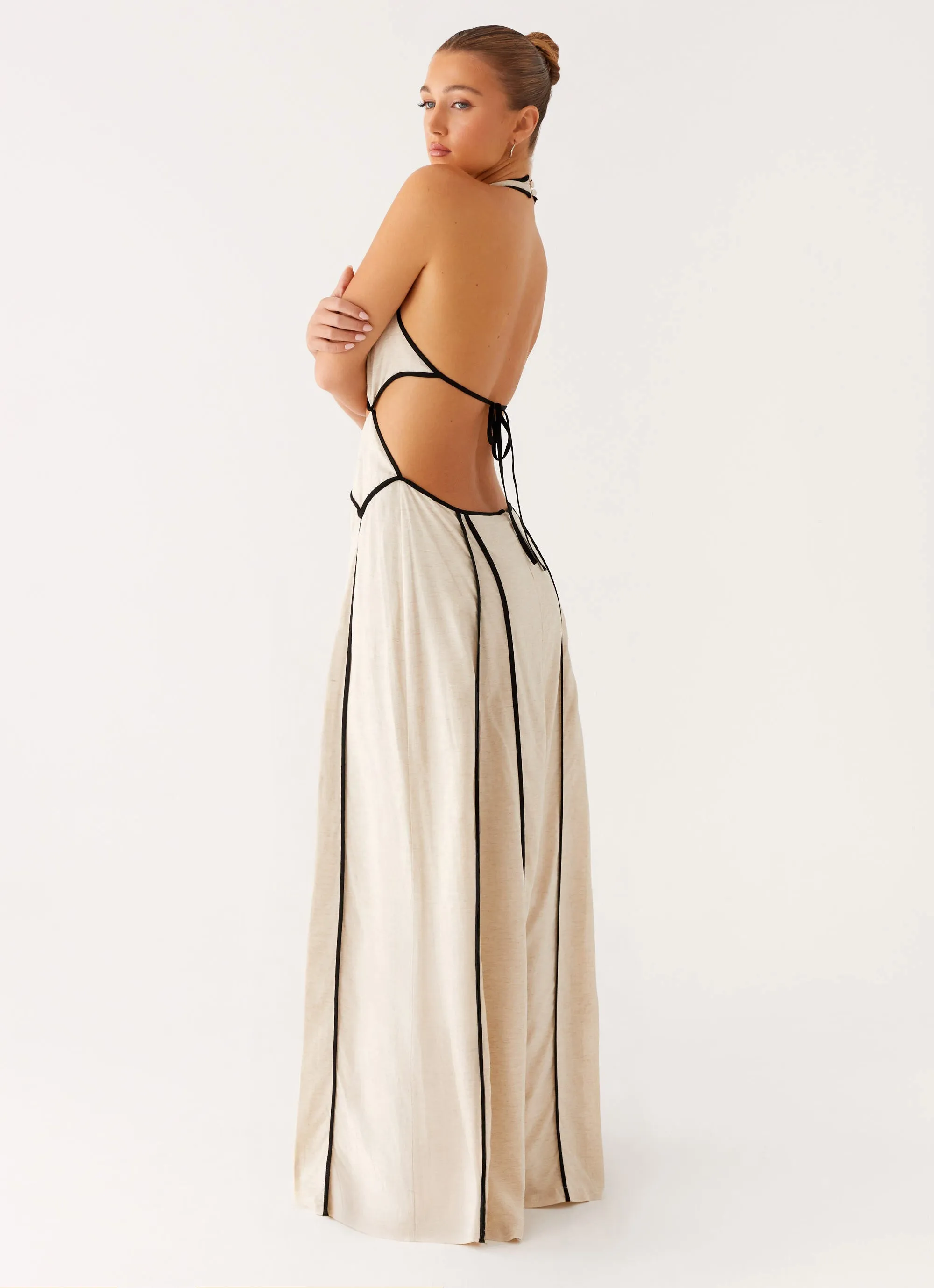 Sonnet Maxi Dress - Oatmeal