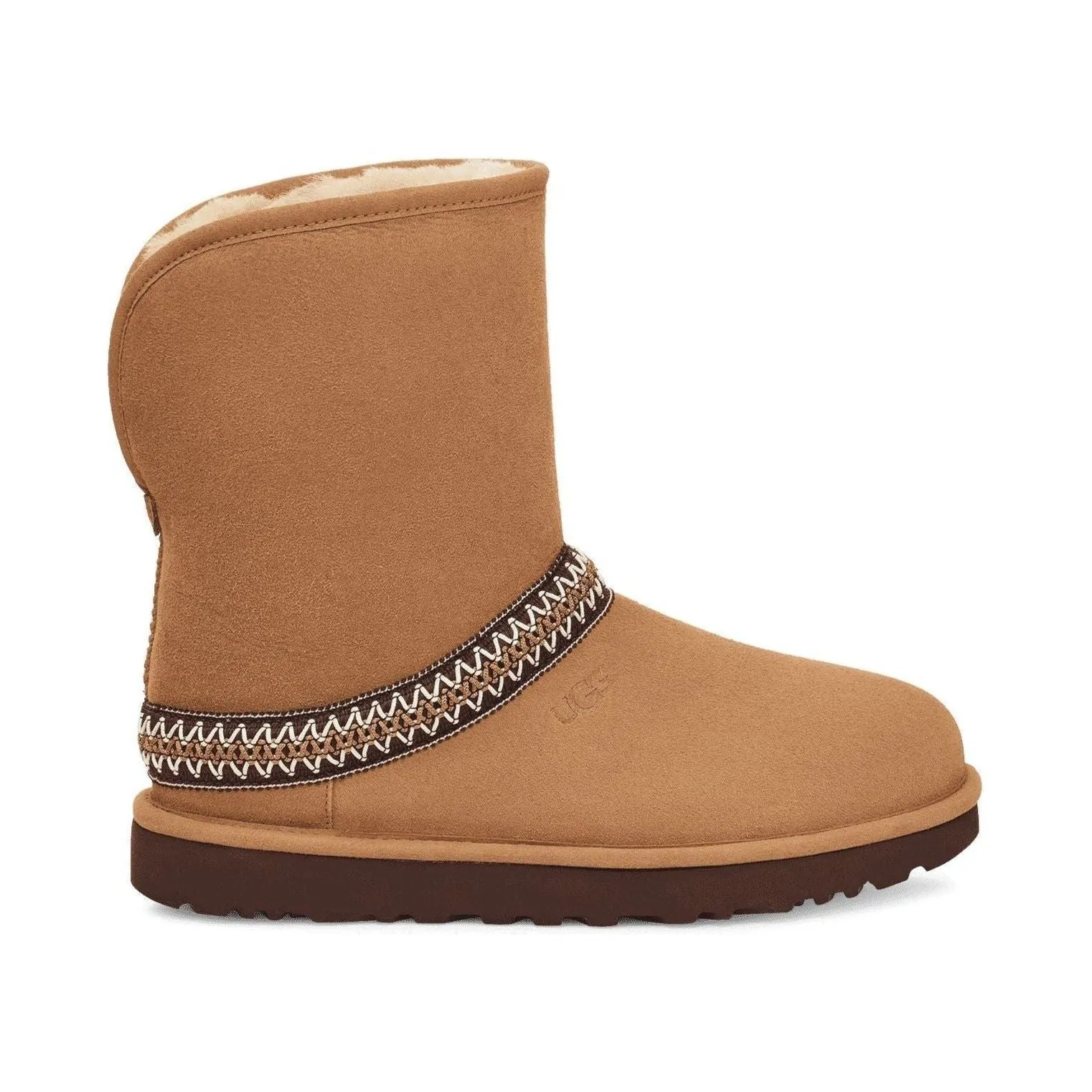 UGG CLASSIC SHORT CRESCENT WOMEN'S