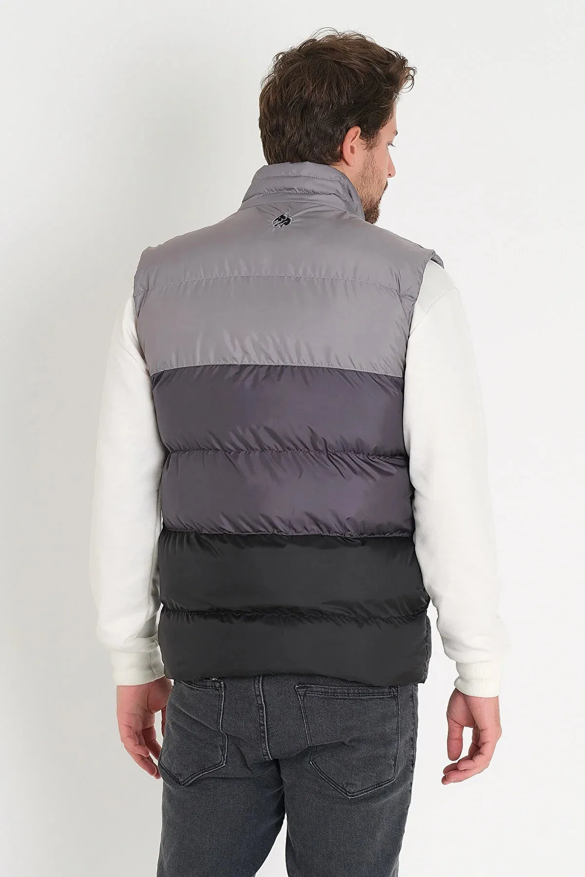 Weyeze Men's Grey Inflatable Vest